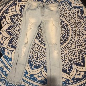 Light Blue Skinny Jeans